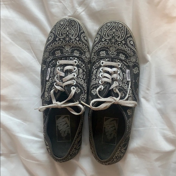 bandana vans shoes